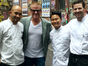 Meet Woody, one half of amok restaurant.