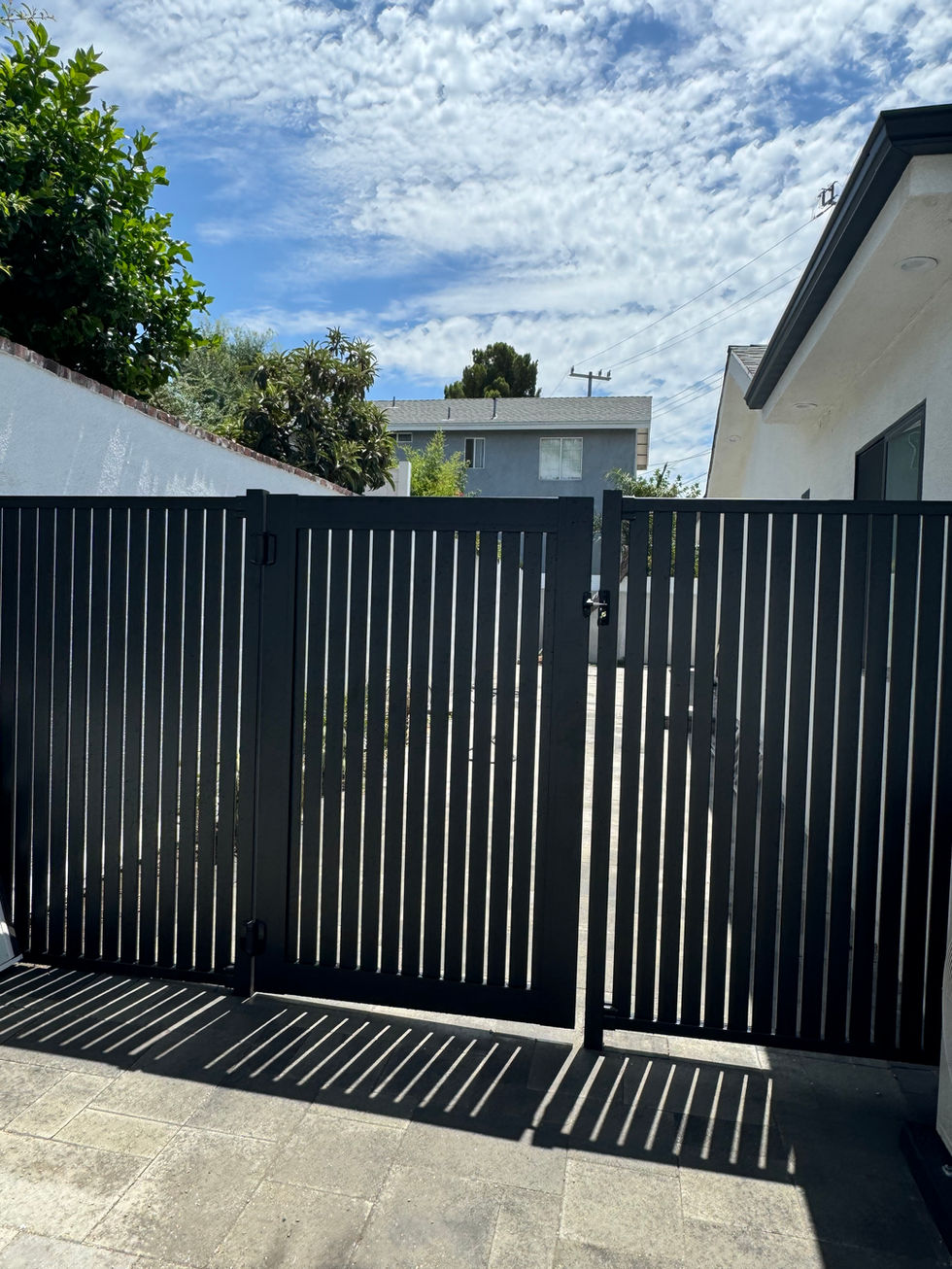 Semi Private Aluminum Fence and Gates