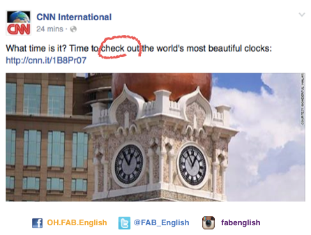 สะสมศัพท์สวย - check out