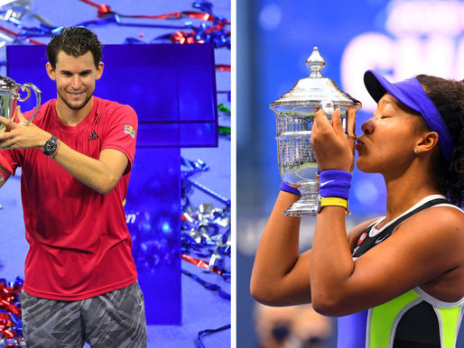 Thiem's dreams come true,Osaka flourishes on and off the court