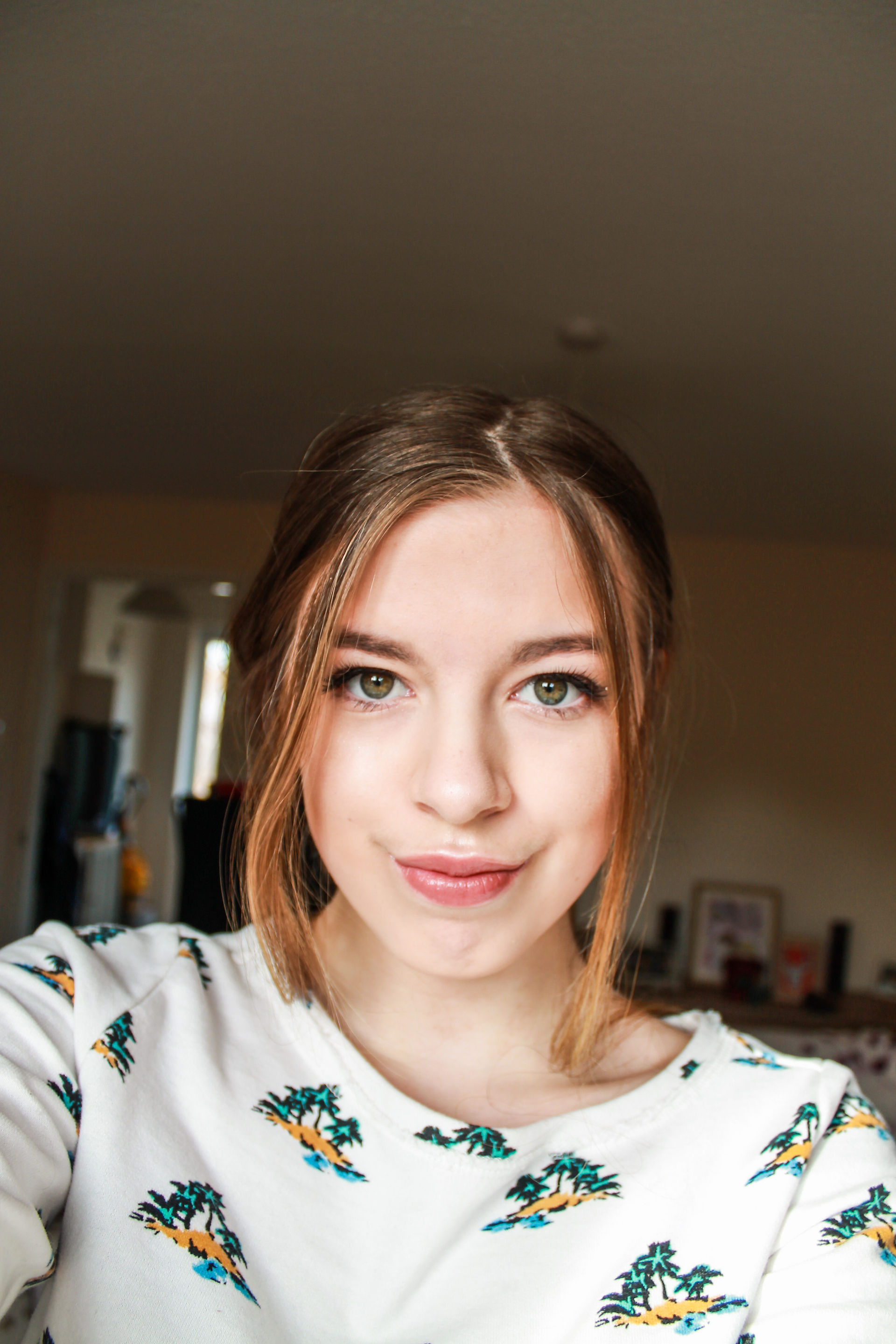Front View (Hair Up)