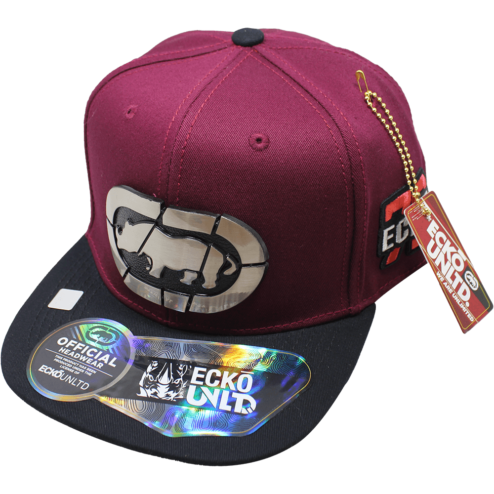 GORRA ECKO UNLTD 502 PLACA METALICA