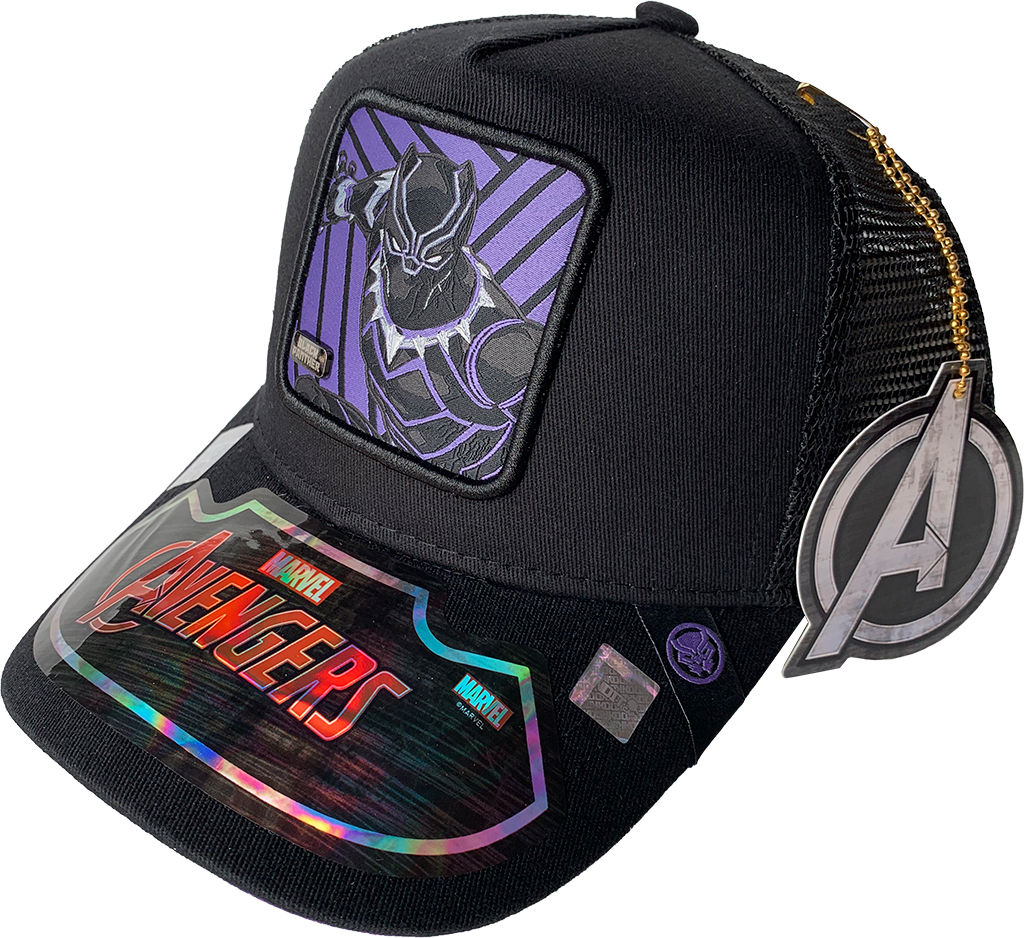 Gorra Trucker Algodón MARVEL MESH BLACK PANTHER