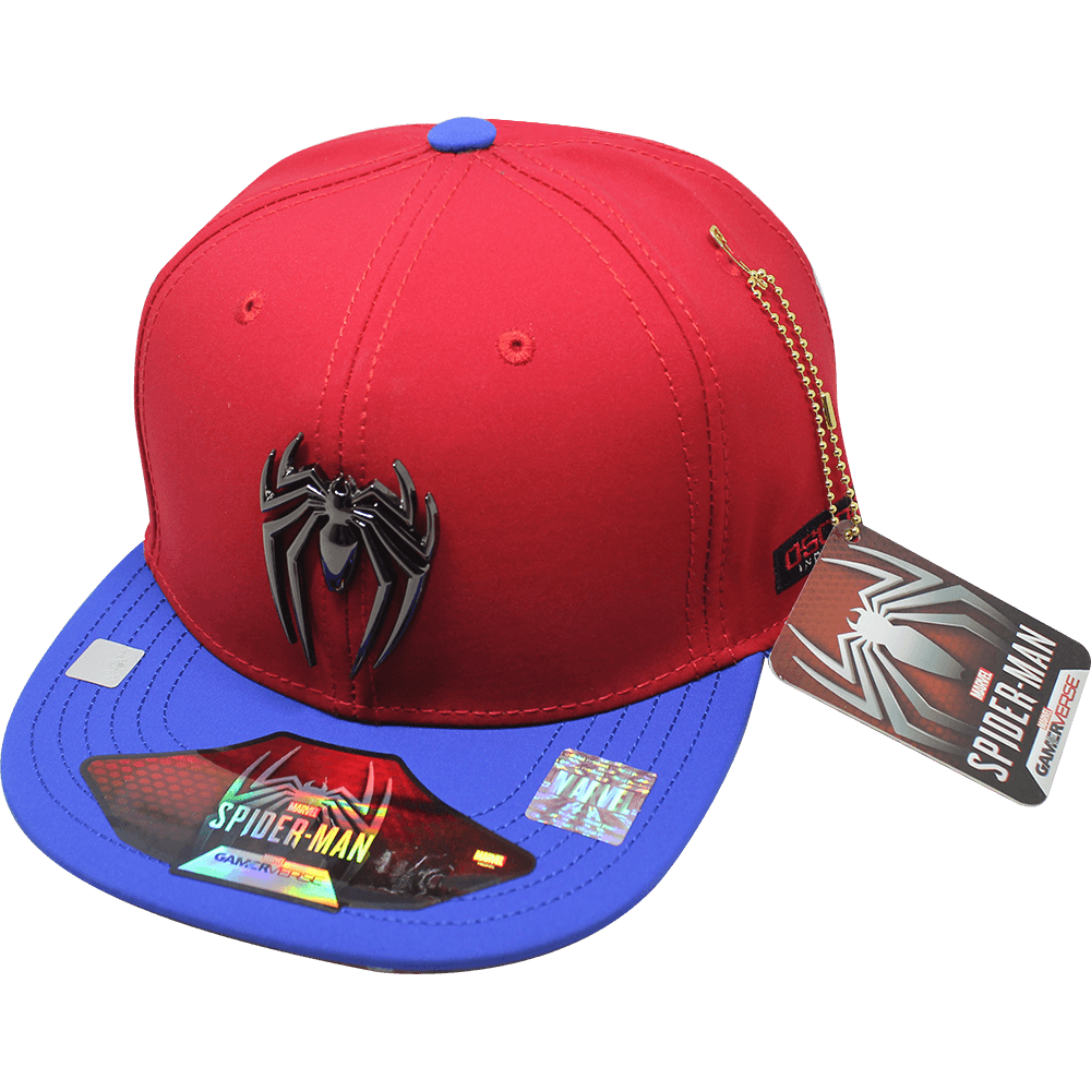 Gorra Infantil SPIDER-MAN Placa Metálica Cromada