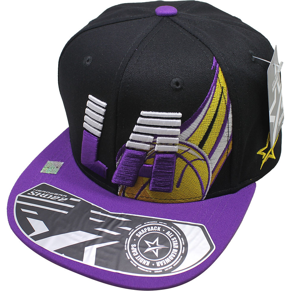 Miniatura: Gorra vitalblue LA bordado alto relieve