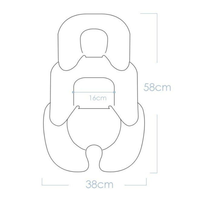 Thumbnail: Universal Stroller Protection Cushion for Newborns