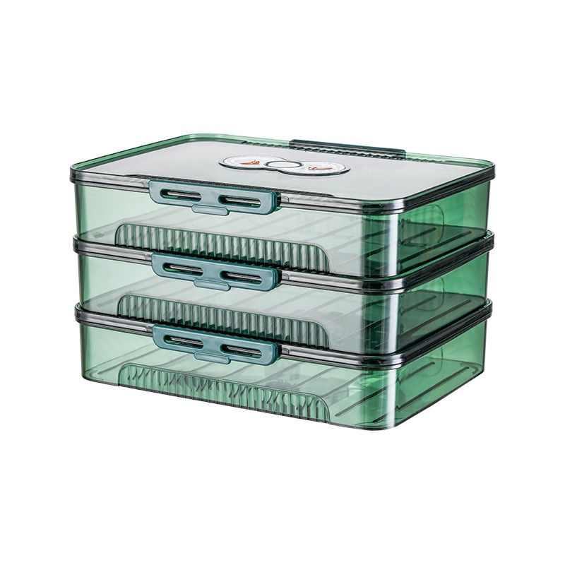 Thumbnail: Dumpling Box Freezer Safe Storage Container