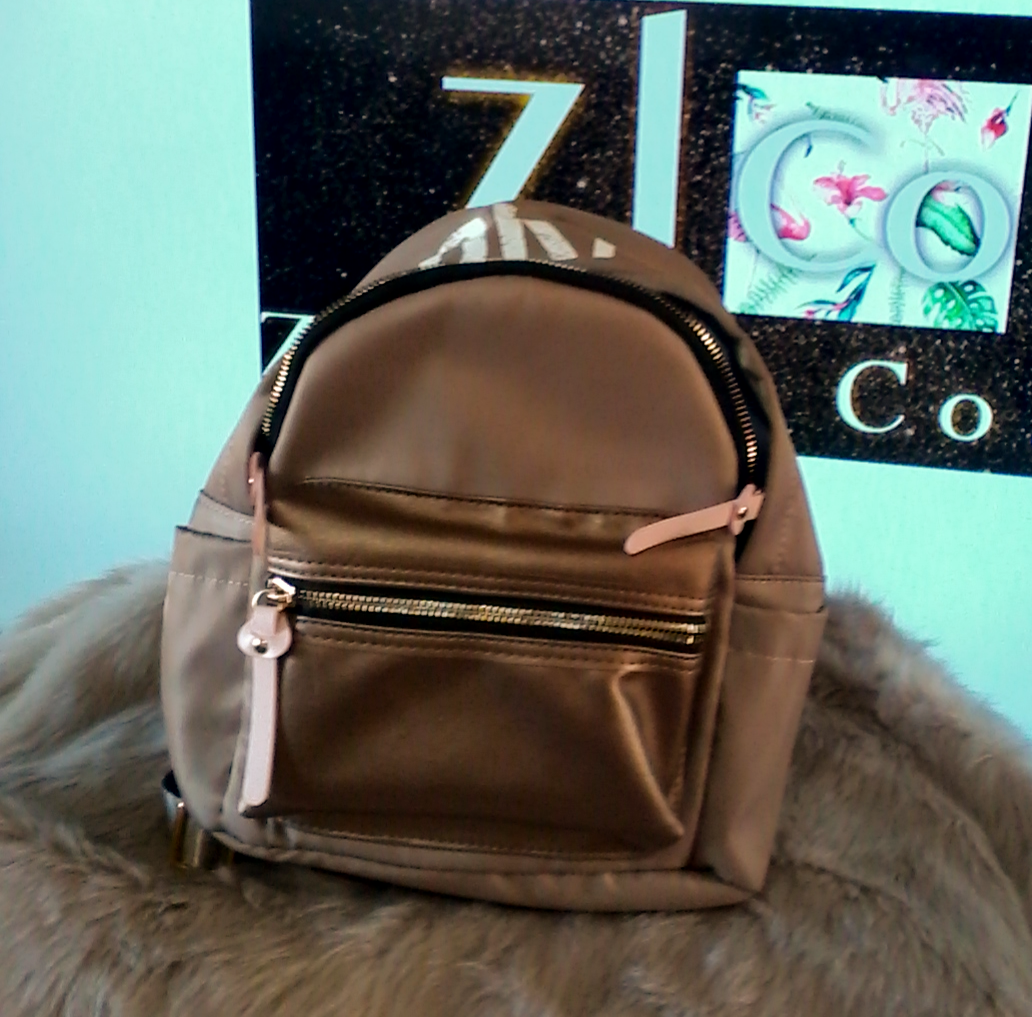 Small Gold Bag-pack