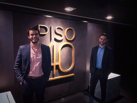 ¡Tenemos futuro! Sebastián González y Leandro Fagúndez estuvieron con empresarios uruguayos