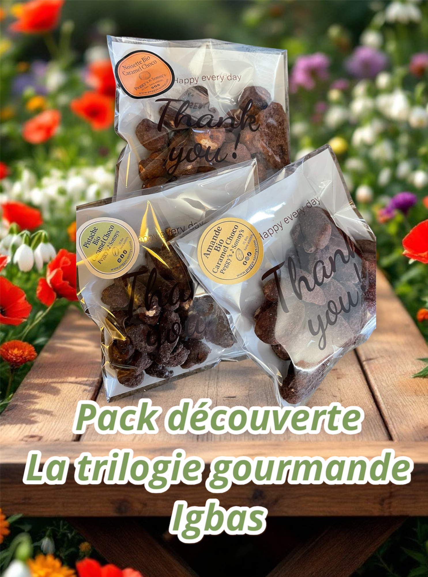 Pack découverte "Trilogie Gourmande"