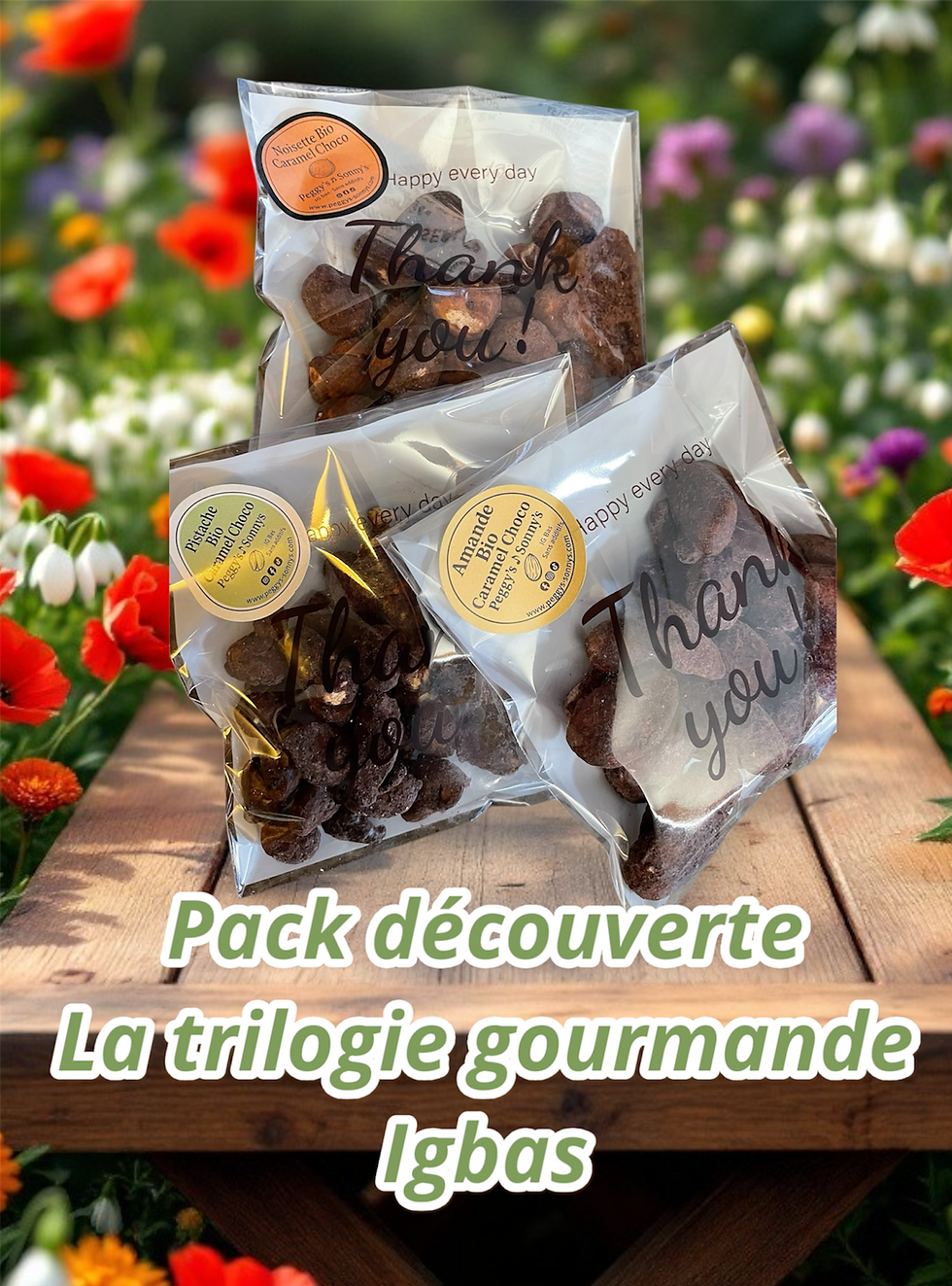Pack découverte "Trilogie Gourmande"