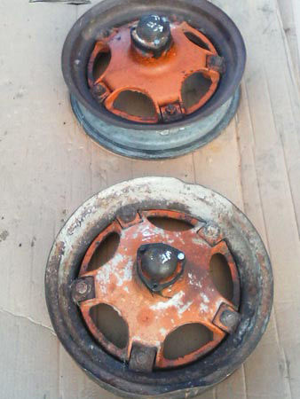 Allis Chalmers WF Front Wheels (pair)
