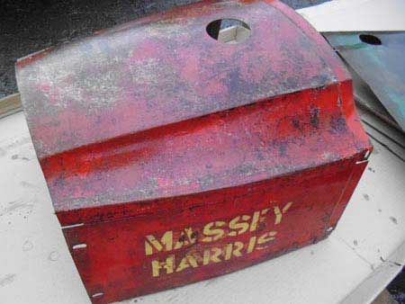 Massey Harris 101/102 Fuel Tank Cover