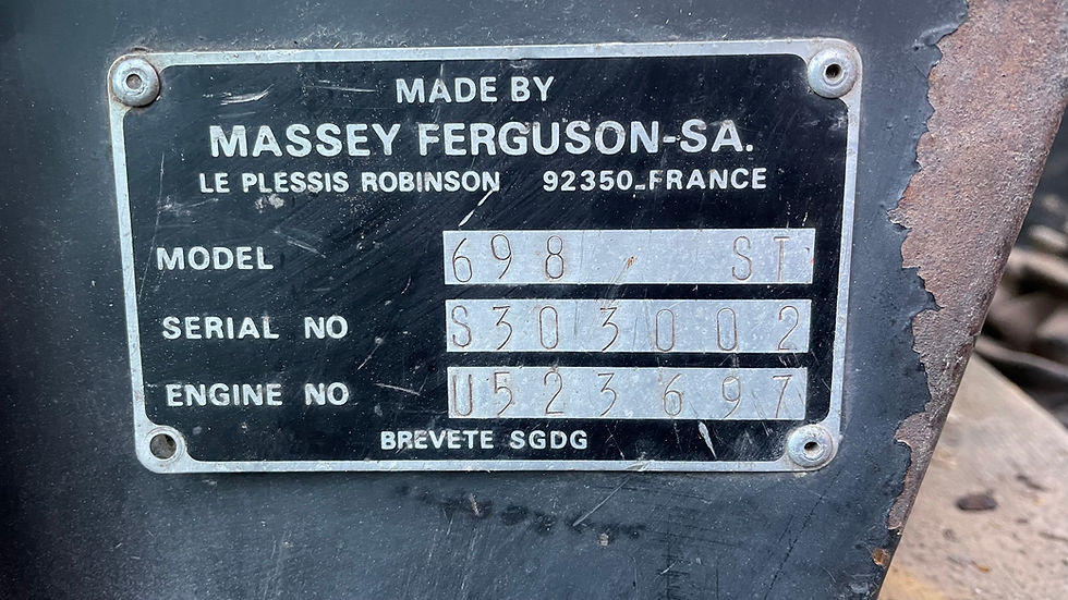 Thumbnail: Massey Ferguson 698