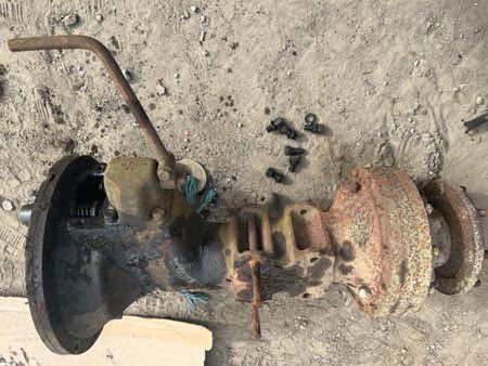 Mf35 Diff Lock Massey Ferguson Final Drive Housing Diff Lock Side | Pocock