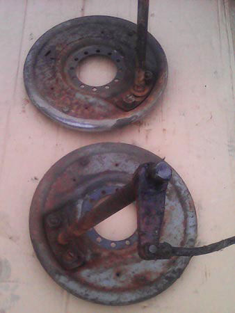 Massey Ferguson 35 3cylinder Brake housings with shafts (each)