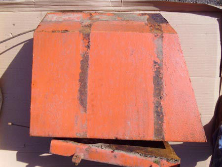 David Brown 1490 Fuel Tank