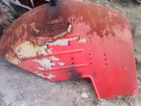 Thumbnail: Massey Ferguson 65 Mudguards (needs serious repair)