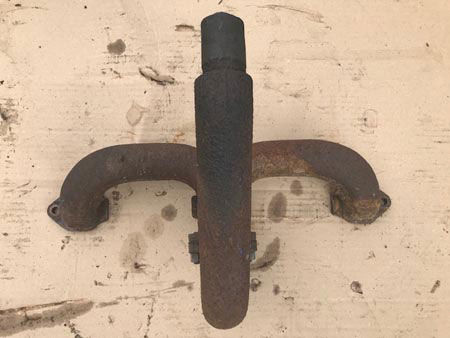 Leyland 154 Exhaust Manifold