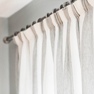 Pencil Pleat Curtains