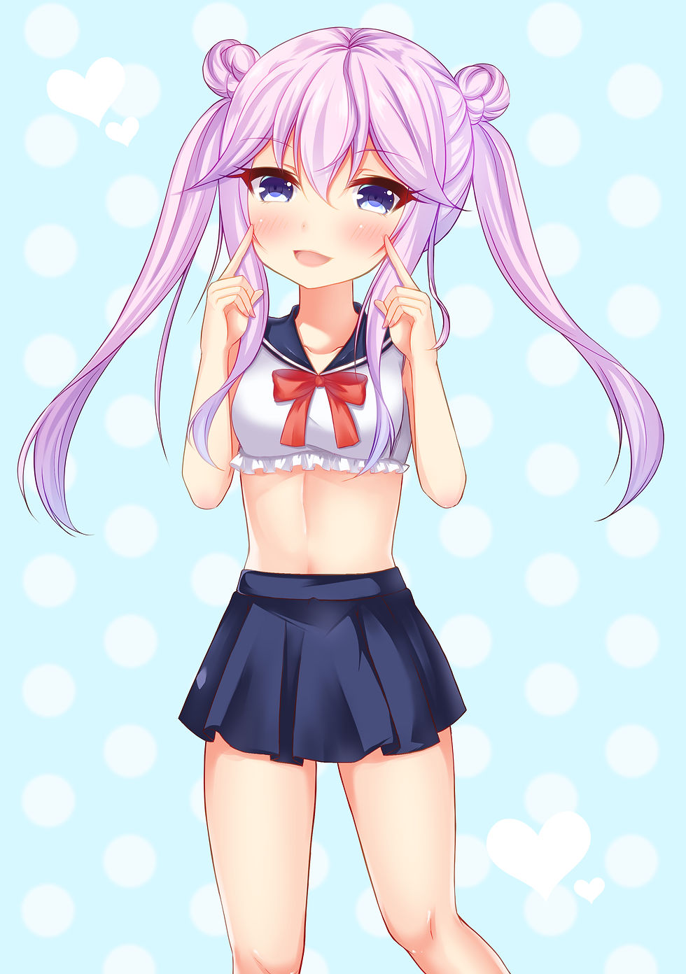 「ねぇねぇ、かわいい?」