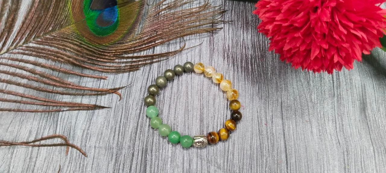 Money Magnet Bracelet, Crystal Bracelet