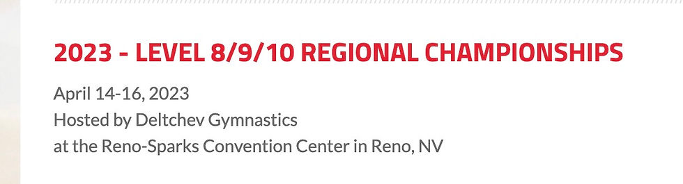 LEVEL 8-10 REGIONALS