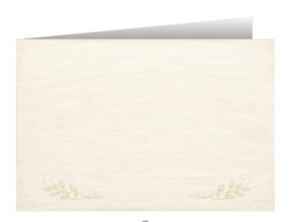 Miniaturbild: Personalisierbare Hochzeitskarte mit goldenen Ringen und Ornamenten – Musterkarte ab 1€