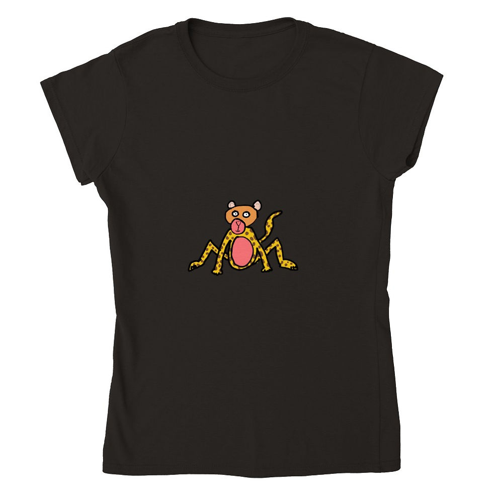 Thumbnail: Classic Womens Crewneck T-shirt