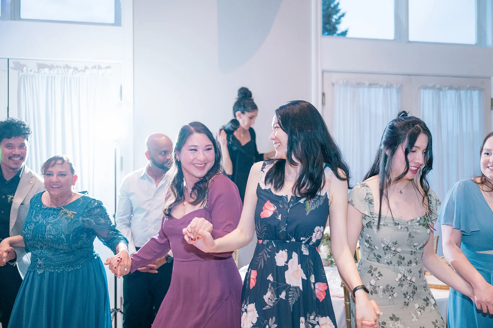 Beautifully decorated reception with personal touches from the bride and groom.