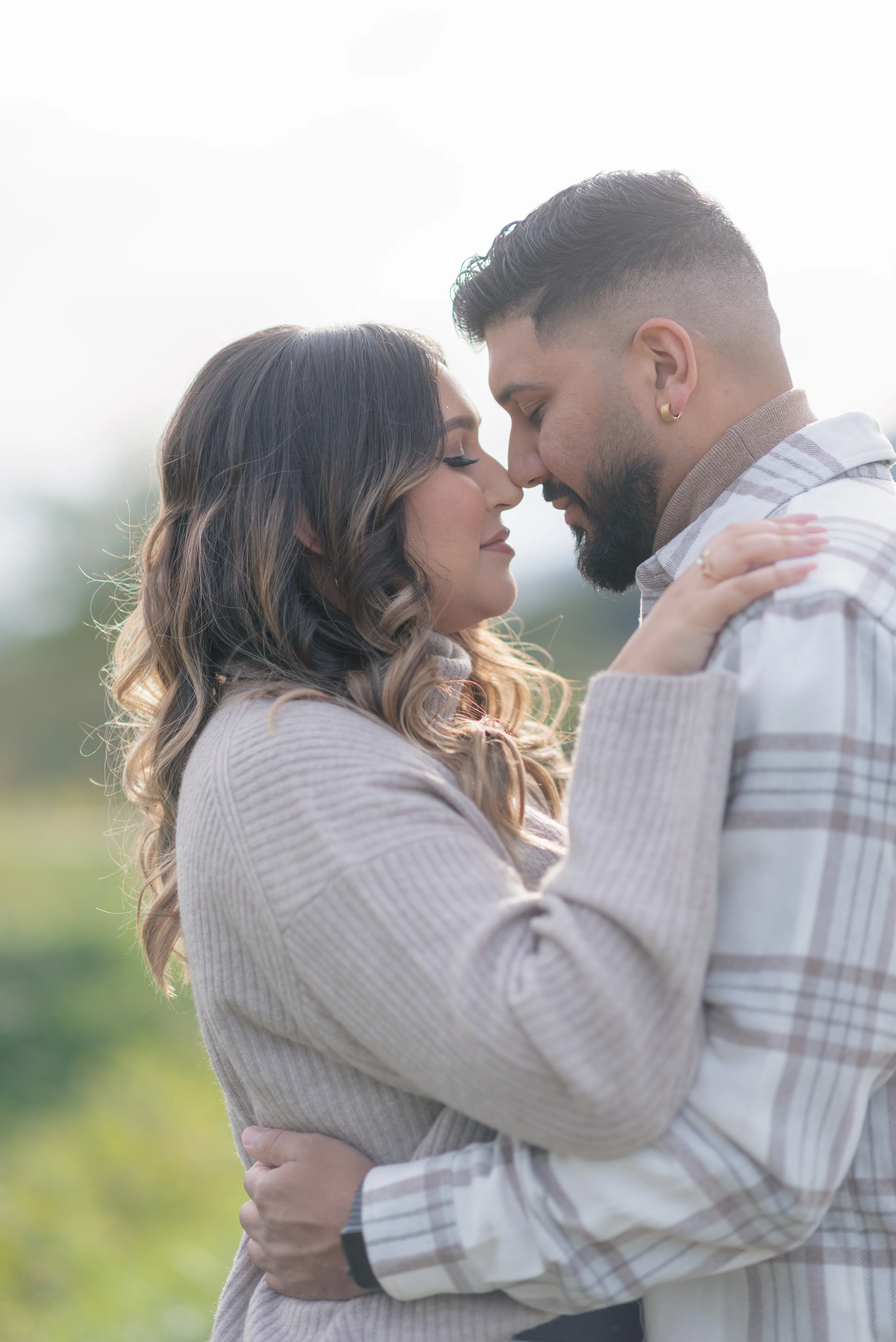 pitt lake pitt meadows fall engagement photoshoot