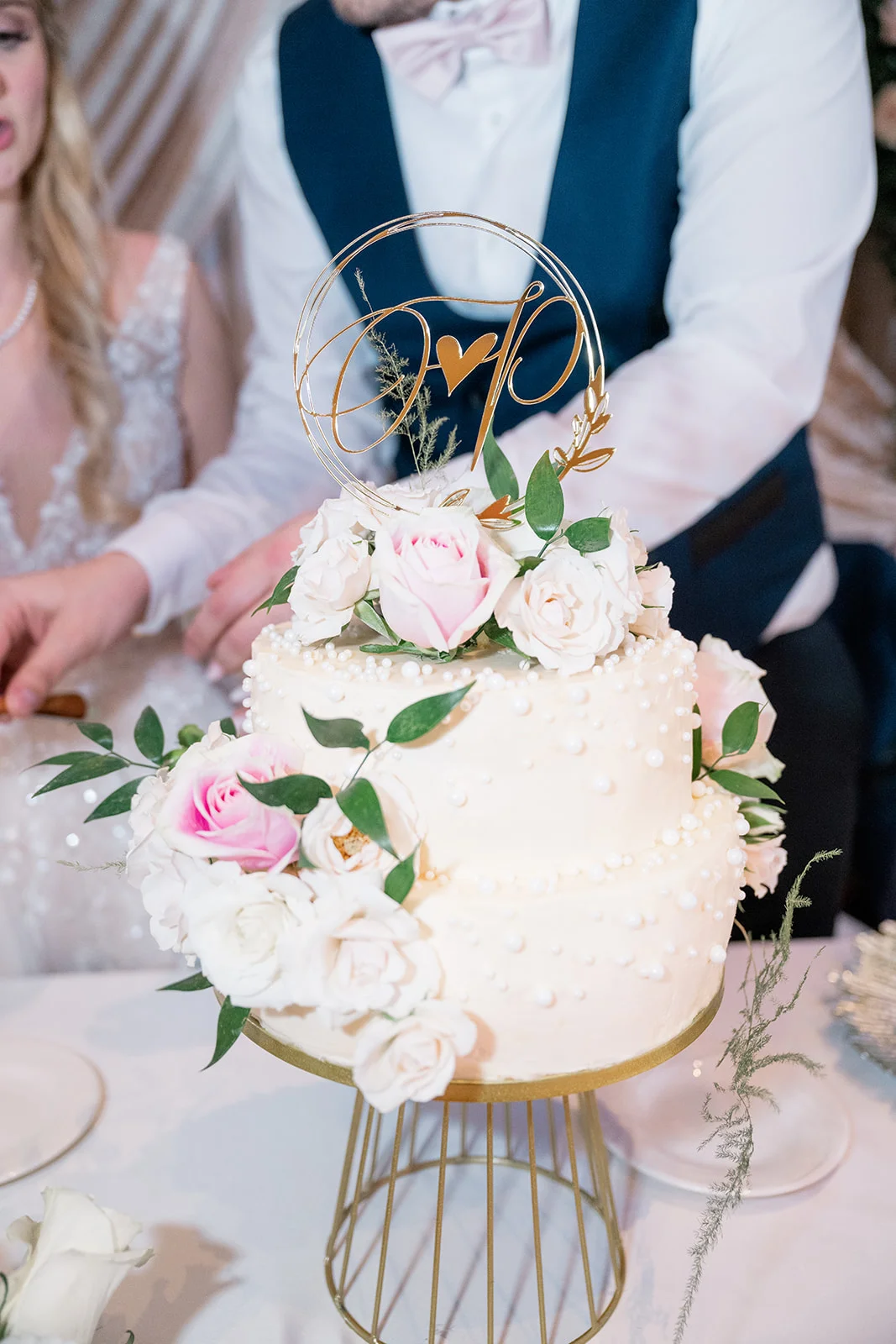 Beautifully decorated reception with personal touches from the bride and groom.