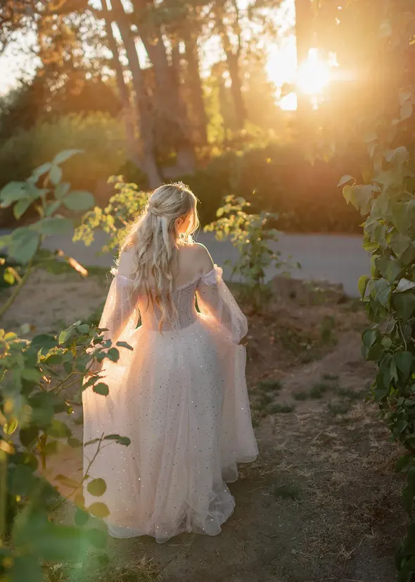 VanDusen Botanical Garden Engagement Photos