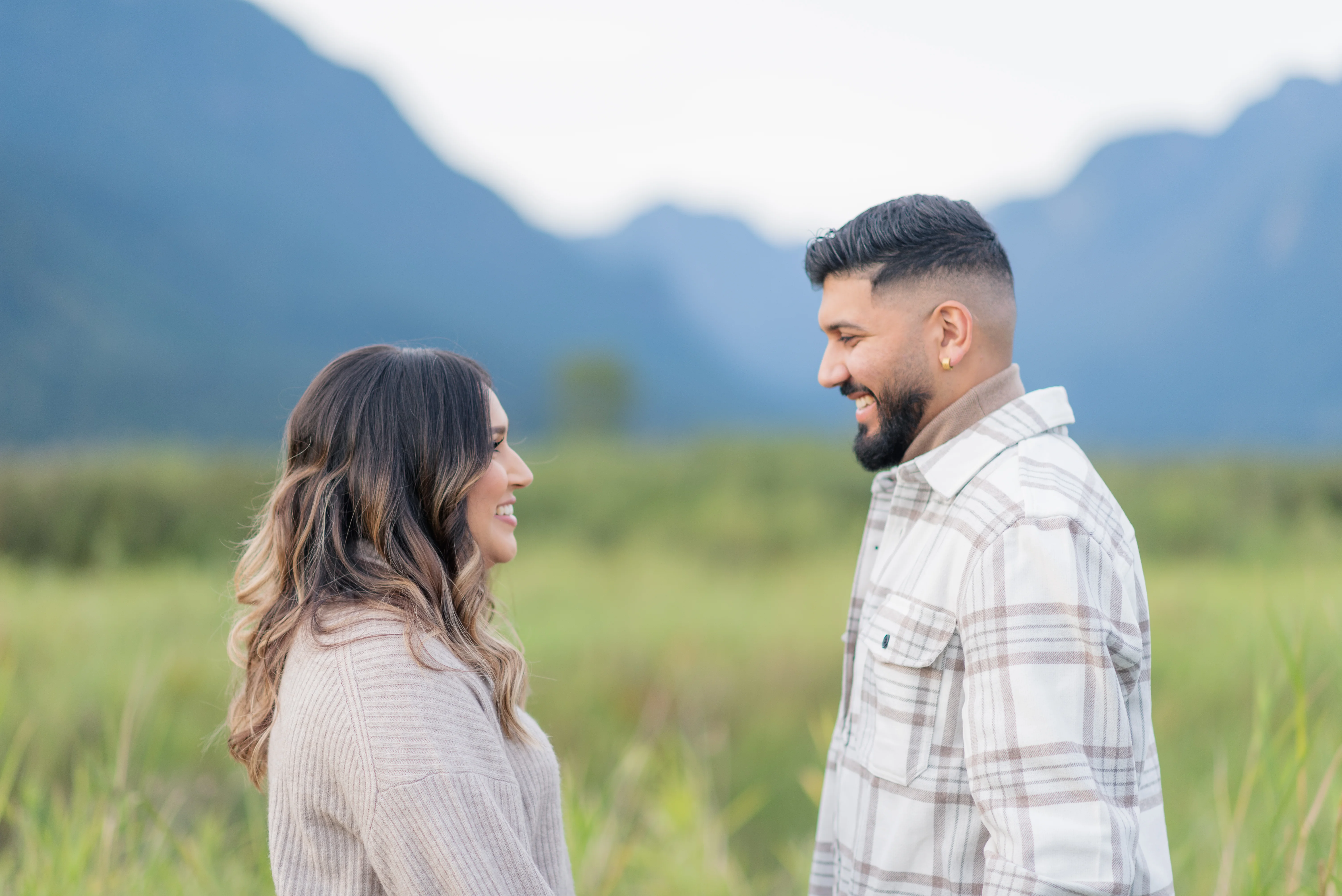 pitt lake pitt meadows fall engagement photoshoot