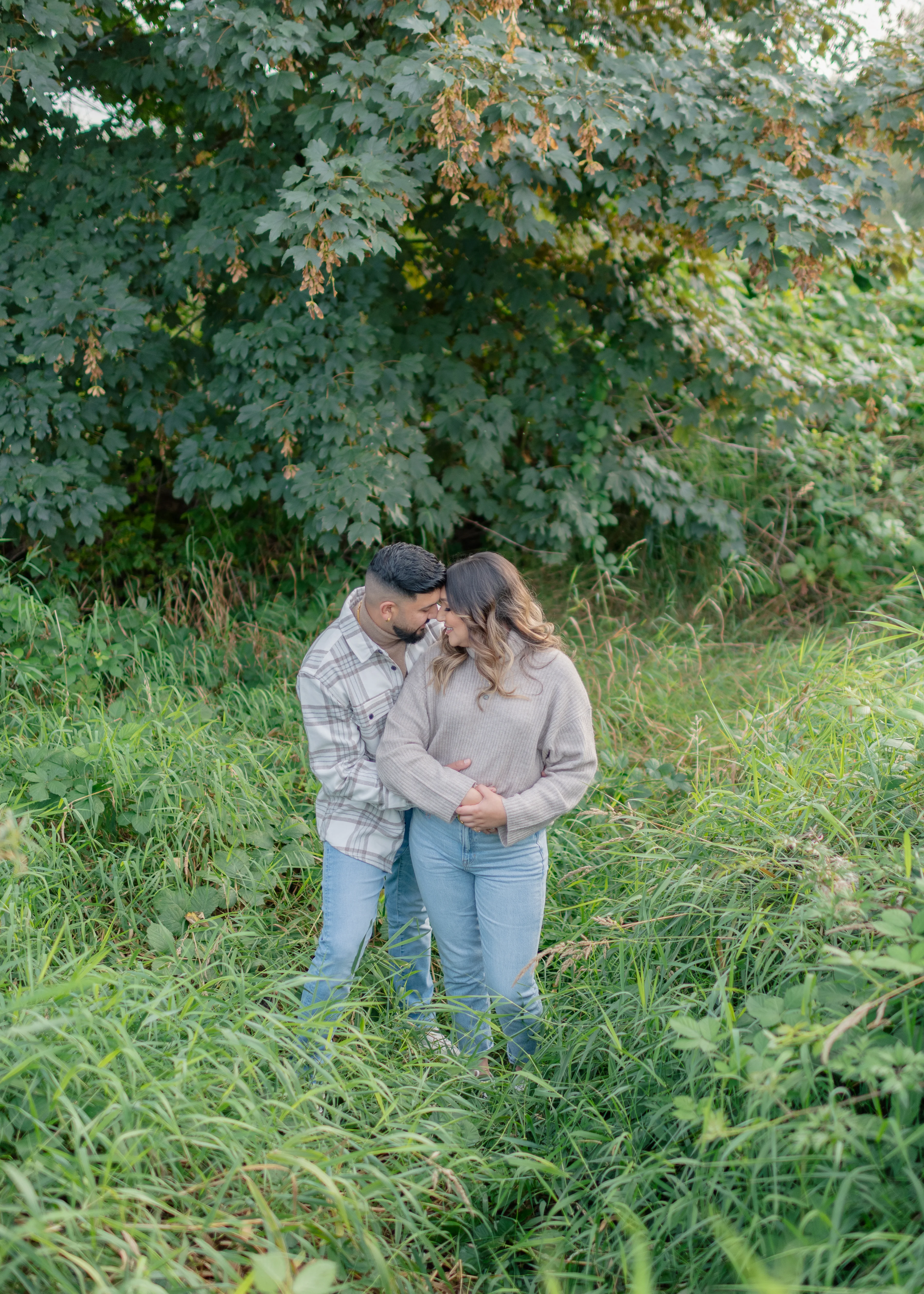pitt lake pitt meadows fall engagement photoshoot
