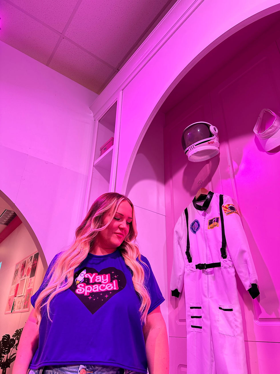 Thumbnail: YAY SPACE! Crop Tee