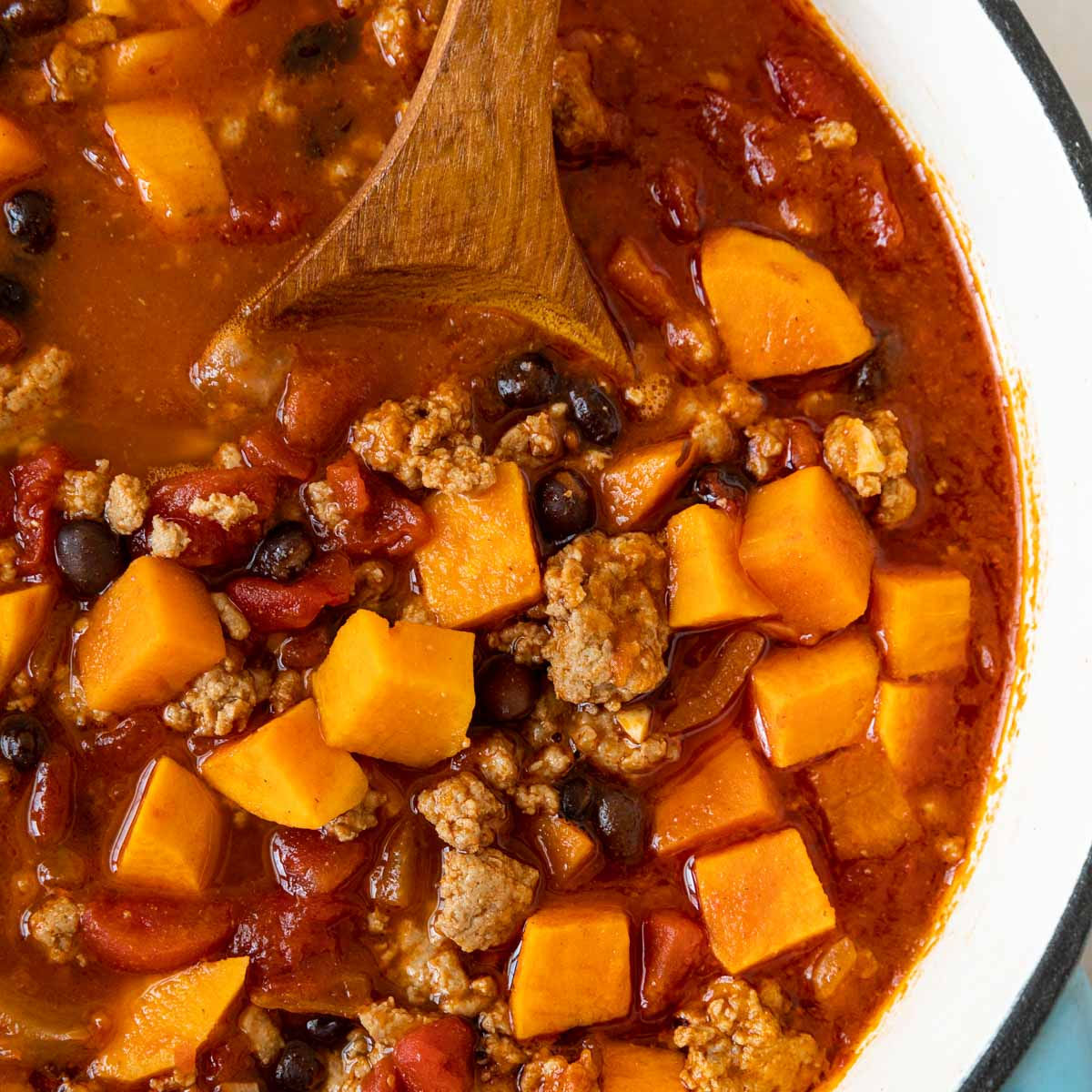 Organic Turkey Sweet Potato Chili