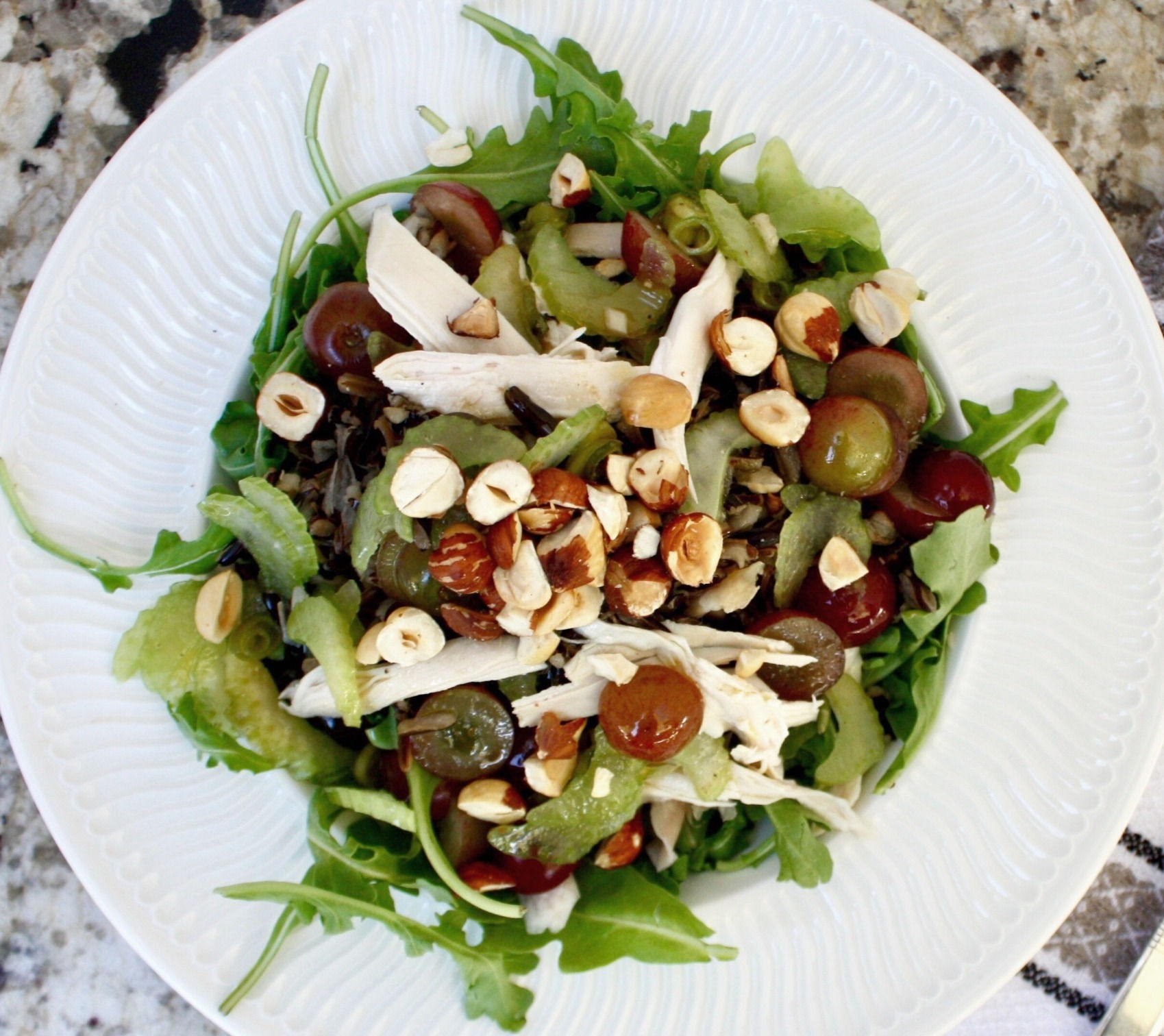 Wild Rice and Arugula Salad