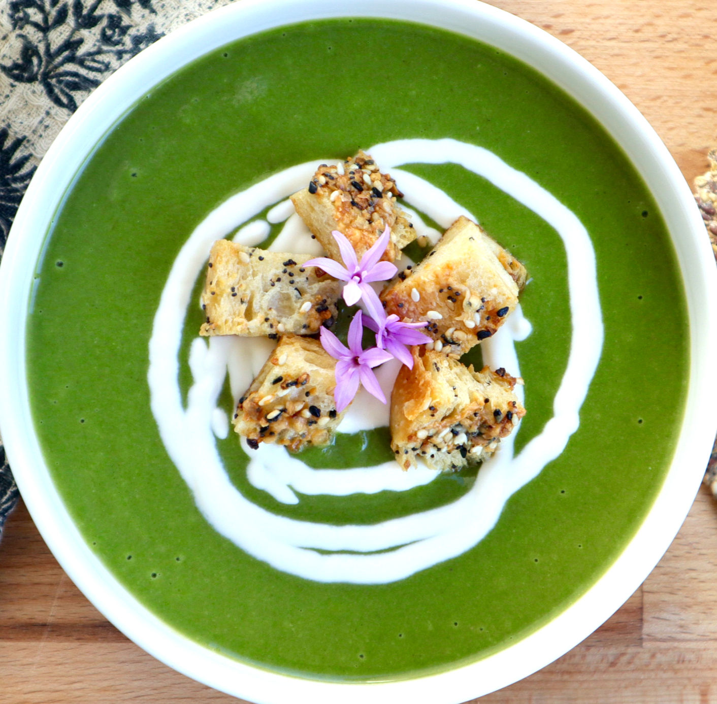 Radiant Greens Soup