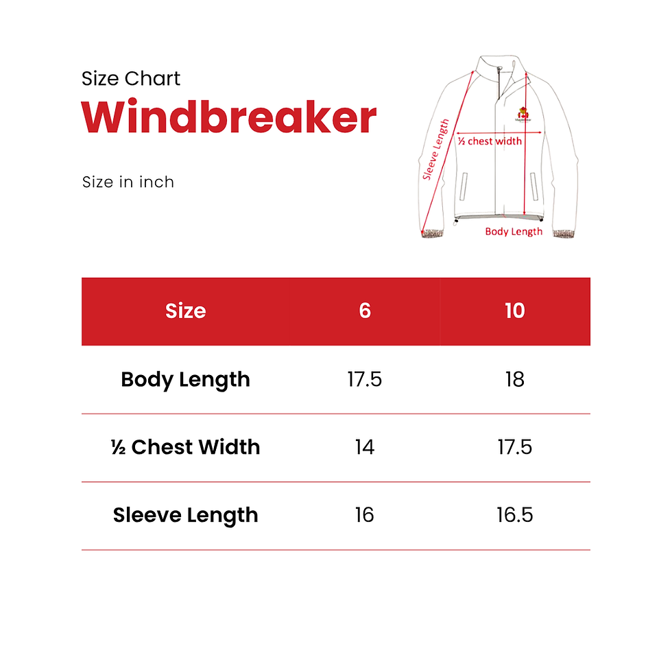 Thumbnail: Maple Bear Windbreaker