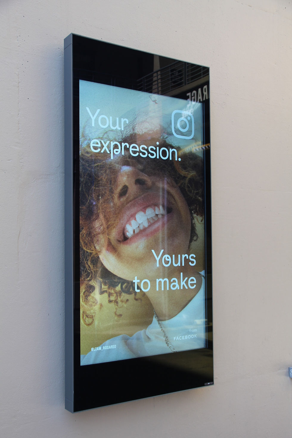 LCD Exterior Wall Signs