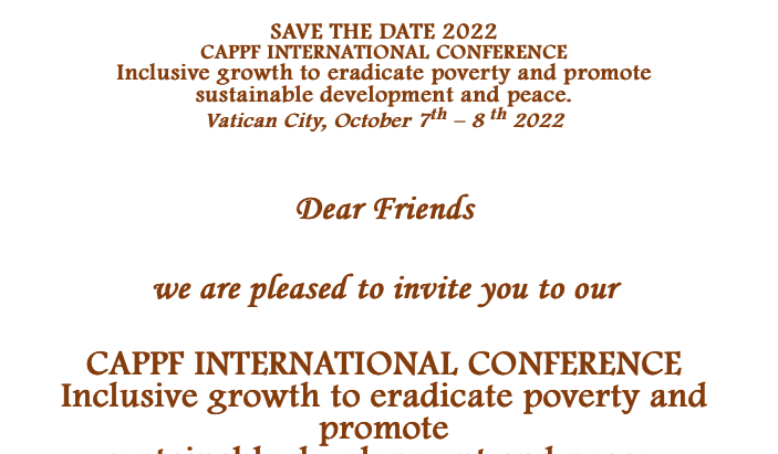 2022 International CAPP Convention - October 7-8, 2022 in Vatican City