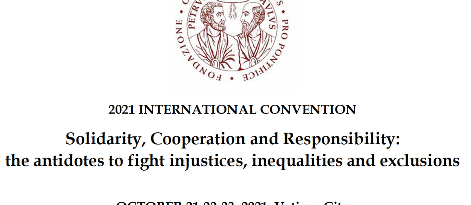 2021 International CAPP Convention - October 21-23, 2021 in Vatican City