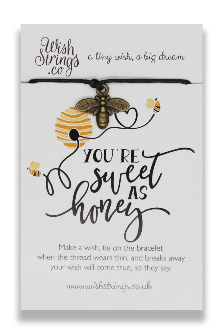 Sweet as Honey Wish Bracelet