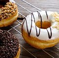 Schokoladen-Vanille-Krapfen