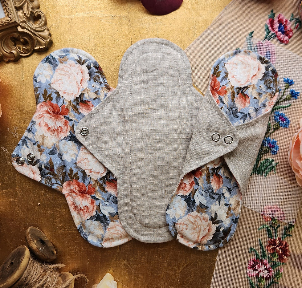 Medium Pad - PEACHY PEONY (1pc)