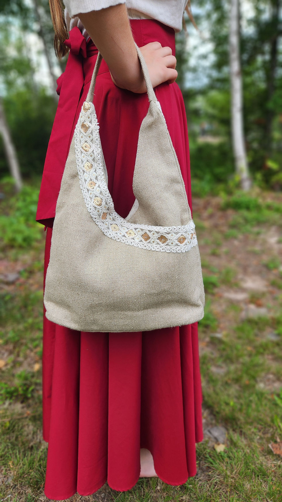 Thumbnail: Linen Purse - NATURAL