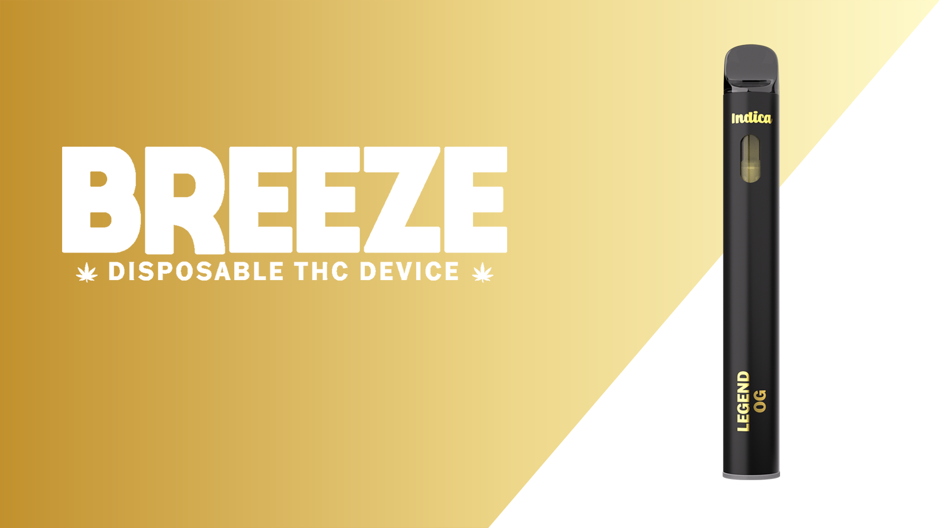 Legend OG Indica Breeze Canna THC Disposable Vape Pens