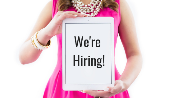 We're hiring!