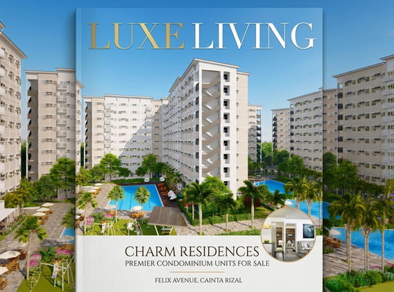 Affordable Condo Near Ortigas CBD at Charm Residences Along Felix Ave Cainta Rizal.